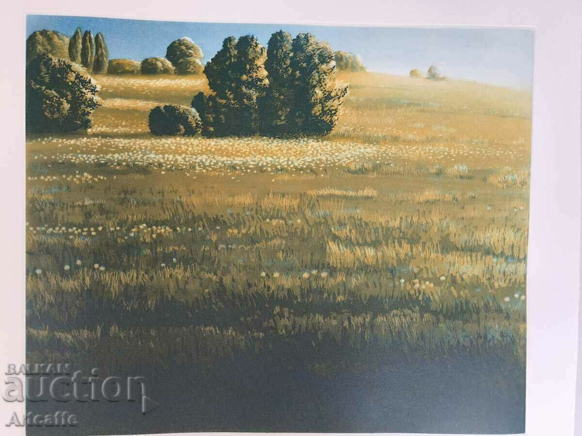 Color etching Arndt Maibaum (1940) with price 200.00 BGN | € 102.26 Color etching Arndt Maibaum (1940) with price 200.00 BGN | € 102.26