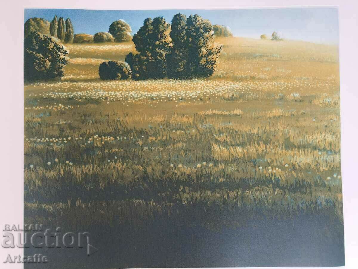 Color etching Arndt Maibaum (1940) - 6