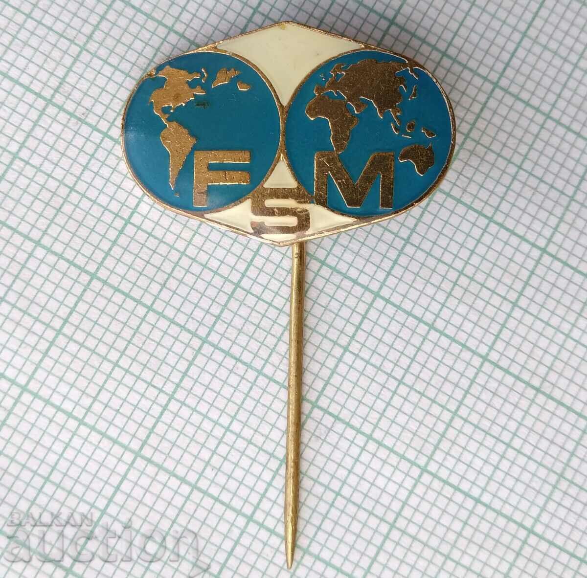 16908 Badge - FSM with price 2.00 BGN | € 1.02 16908 Badge - FSM with price 2.00 BGN | € 1.02