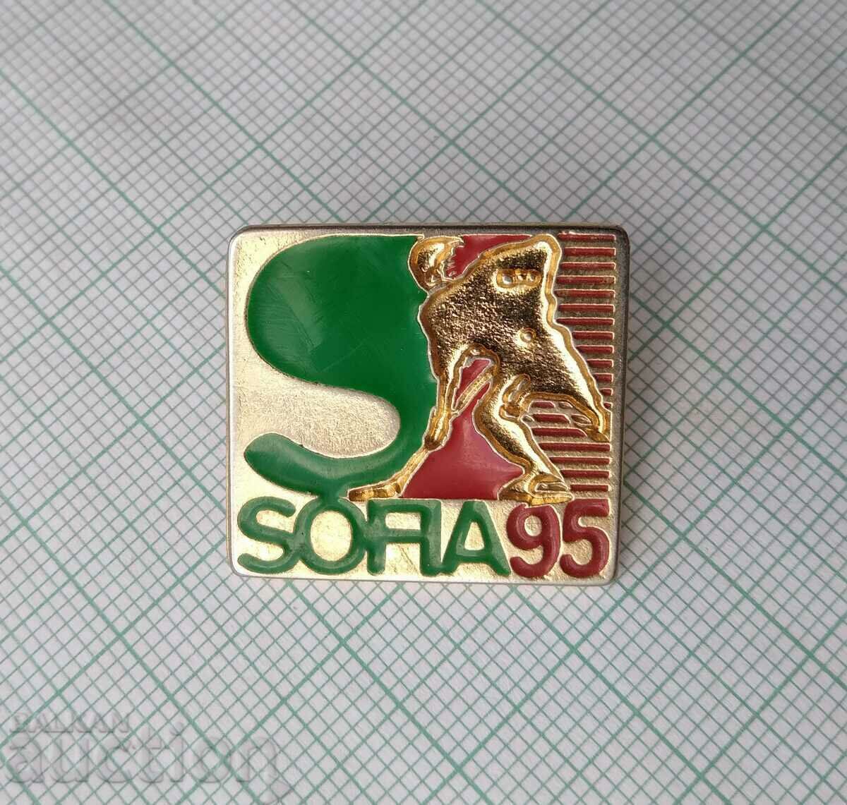 Auction  16910 Badge - Hockey Sofia 1995