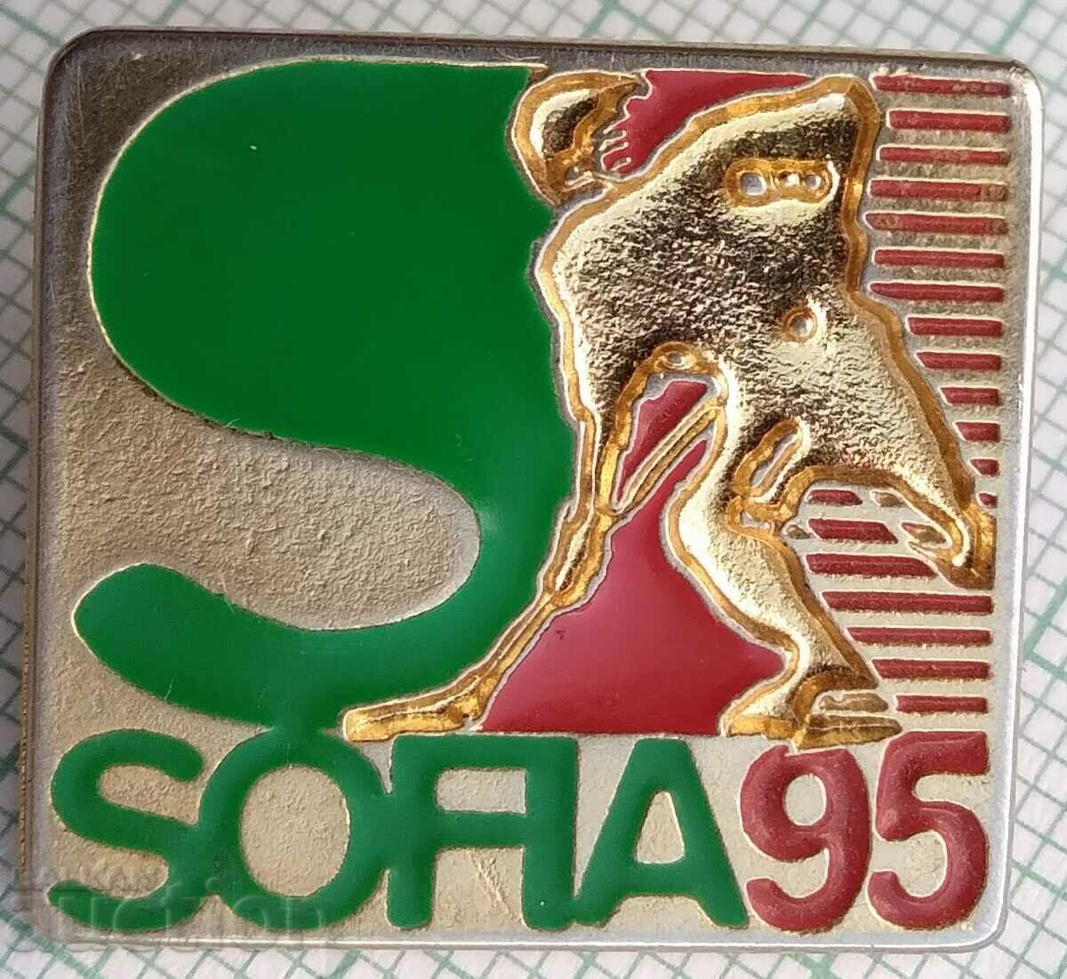 16910 Badge - Hockey Sofia 1995