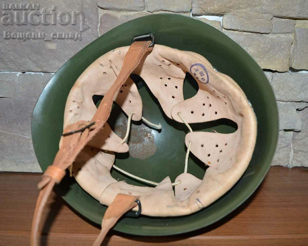 Auction  Spare leather straps for military helmet