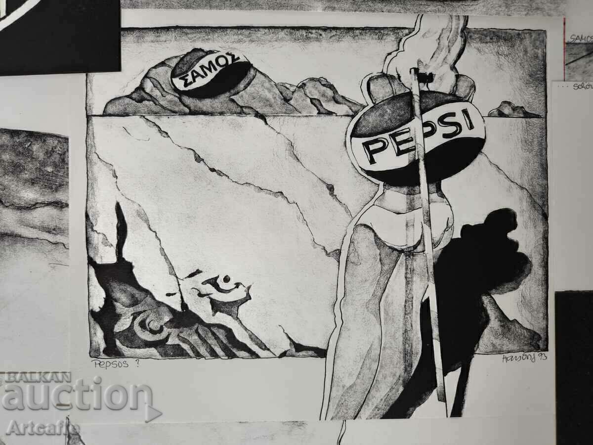 Graphics Jobst von Harsdorf(1924-2018) - 5 Graphics Jobst von Harsdorf(1924-2018) - 5