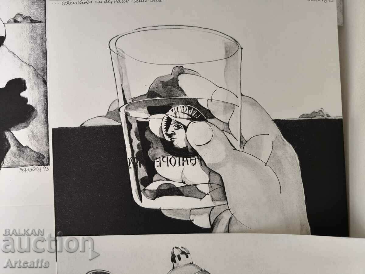 Graphics Jobst von Harsdorf(1924-2018) - 6 Graphics Jobst von Harsdorf(1924-2018) - 6