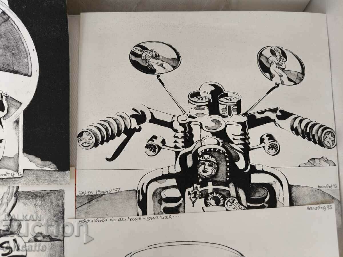 Graphics Jobst von Harsdorf(1924-2018) - 7 Graphics Jobst von Harsdorf(1924-2018) - 7