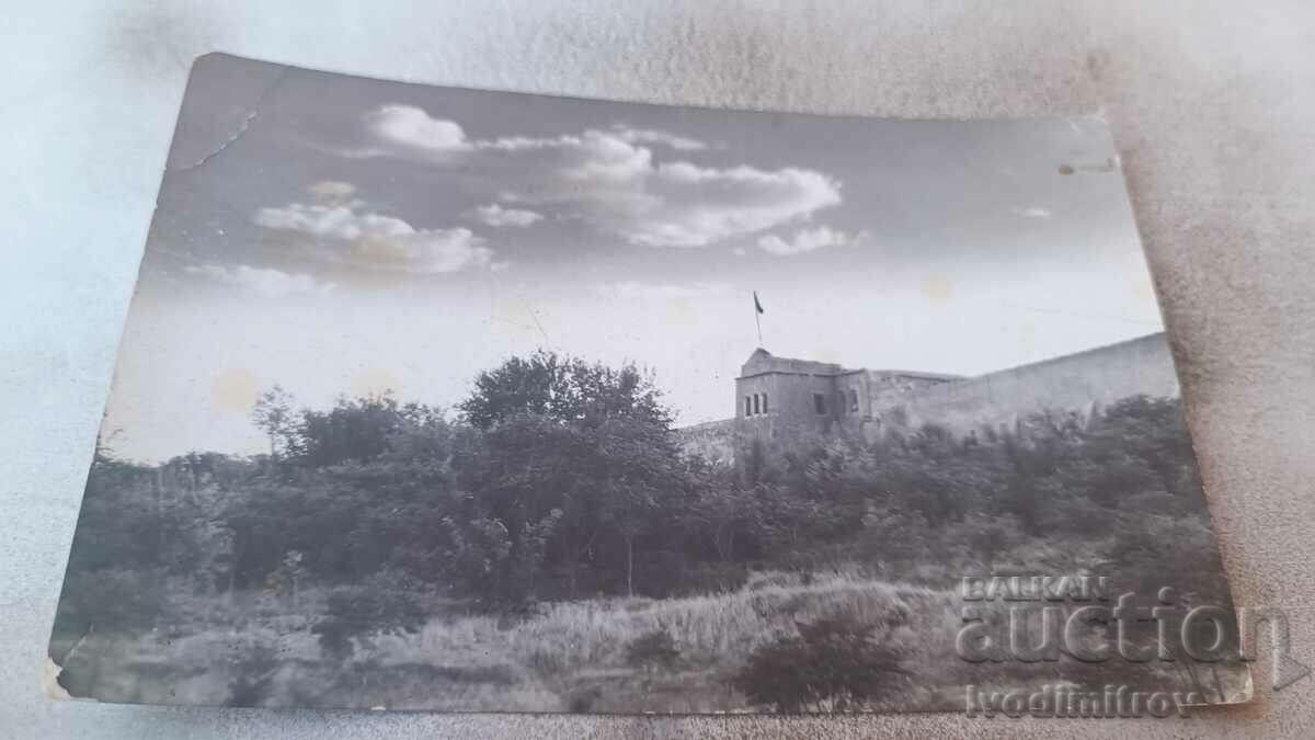 Postcard Iraq Tower of a fortress wall