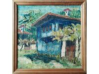 Picture "Old house in Karlovo", 1993, art. D. Patchov