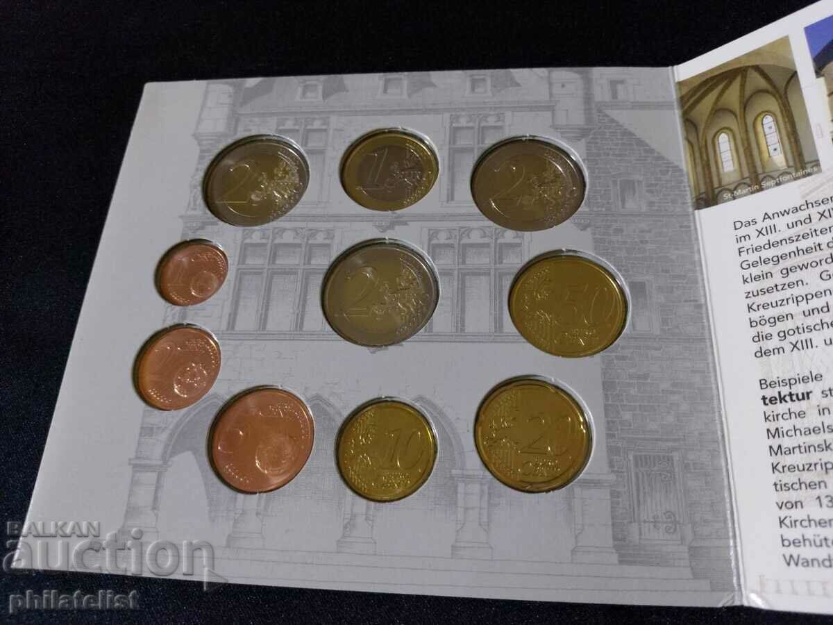 Luxembourg 2007 - bank euro set + 2 two-euro coins BU - 5 Luxembourg 2007 - bank euro set + 2 two-euro coins BU - 5