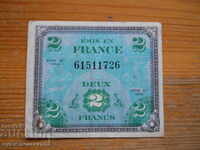 2 Francs 1944 - France ( VF )