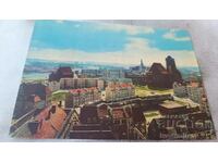 Postcard Szczecin Panorama Starago Mesto 1969