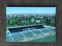 Postal Map of Bulgaria - View of the city from Levski Stadium