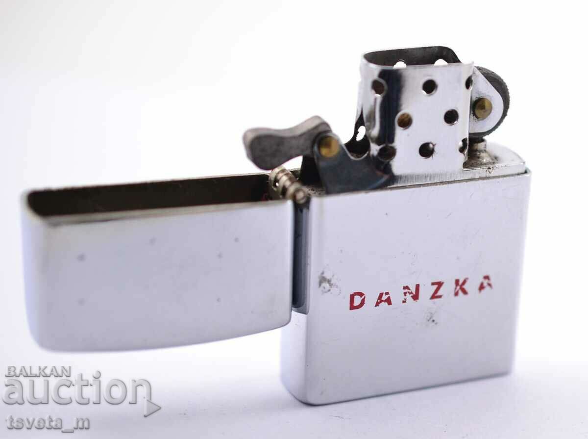 Auction Gasoline lighter BAIHE - DANZKA VODKA Auction Gasoline lighter BAIHE - DANZKA VODKA