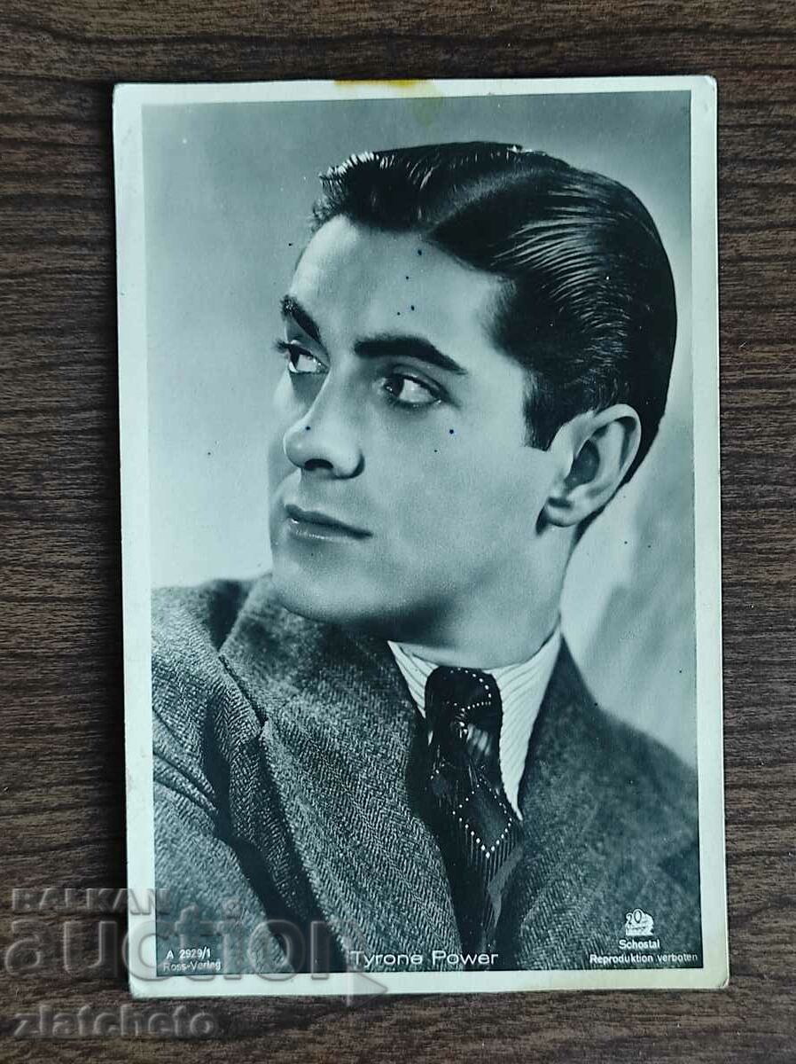 Artiști de cărți poștale - Tyrone Power