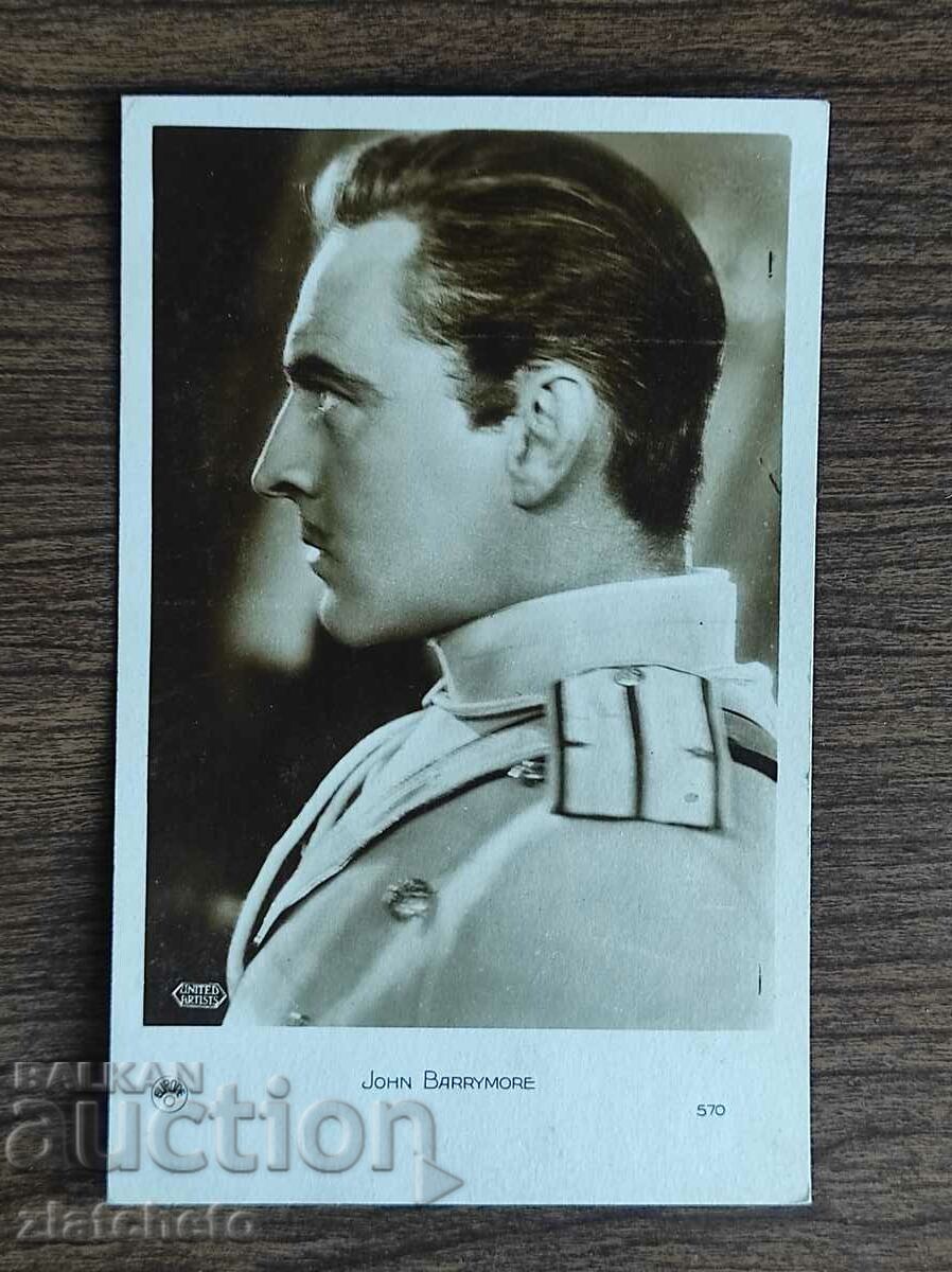 Postcard Artists - John Barrymore