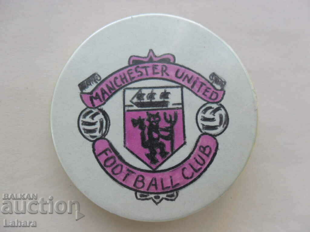 Manchester United badge with price 0.01 BGN | € 0.01 Manchester United badge with price 0.01 BGN | € 0.01