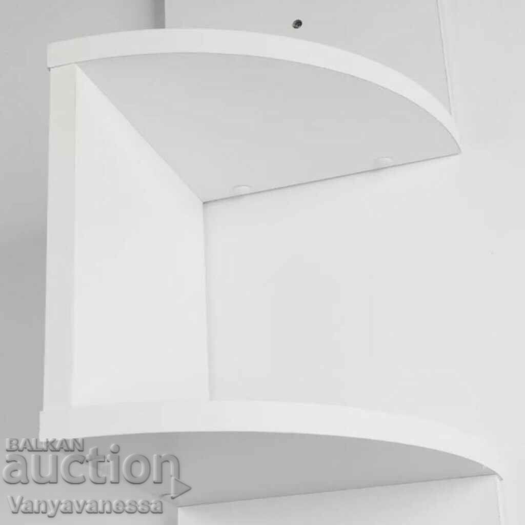 Γωνιακή αποθήκη με 5 ράφια με τιμή 37.90 BGN | € 19.38