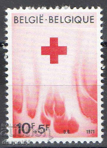 1971. Belgium. Red cross.