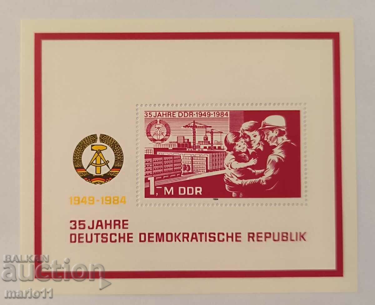 Germania - RDG - 1984, bloc