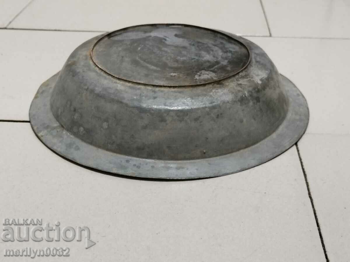 Παράδοση Παλιό χάλκινο πιατάκι, χαλκός, κατσαρόλα, πιάτο, μπολ