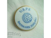 USPE-European Police Sports Union Badge, Denmark 1961