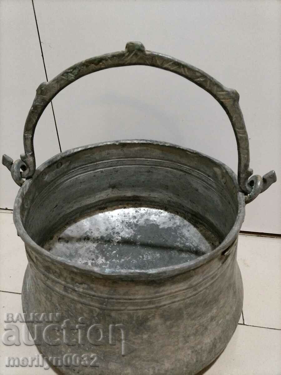 Tinned boiler, copper, water heater, copper copper vessel with price 108.00 BGN | € 55.22