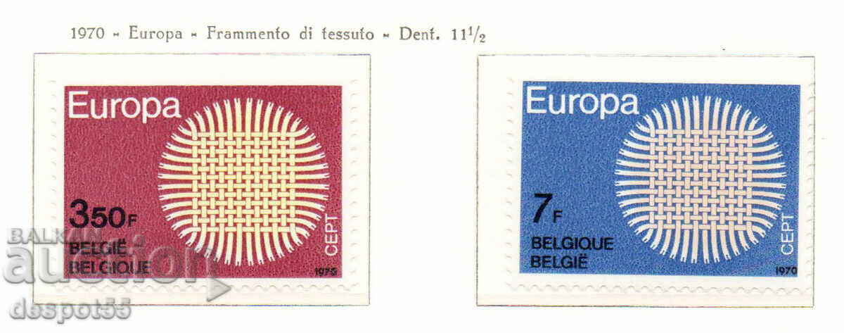 1970. Belgia. Europa.