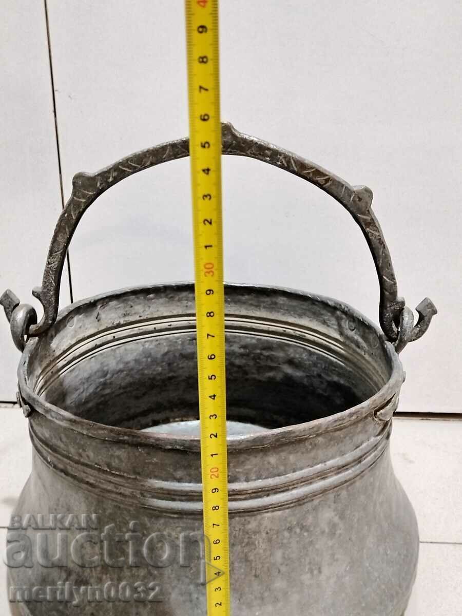 Licitație Cazan conservat, cupru, încălzitor de apă, vas din cupru