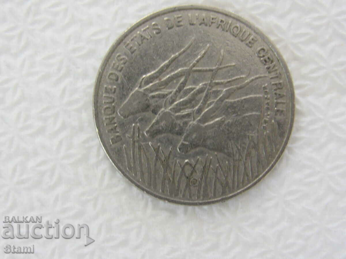 Auction  Central African States, 100 francs, 2003, 130W