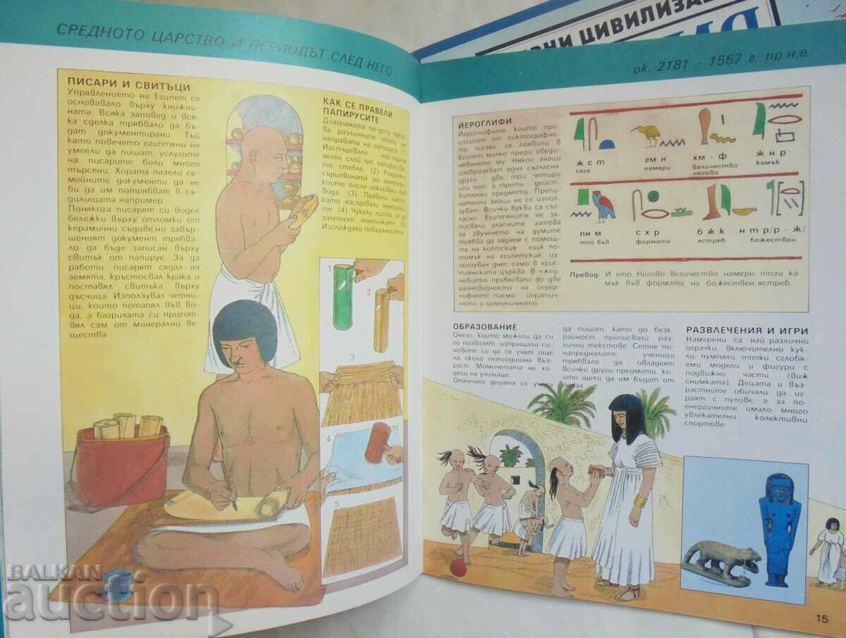 Delivery of Ancient civilizations. Volume 1-3 Egypt, Greece, Rome 1992.