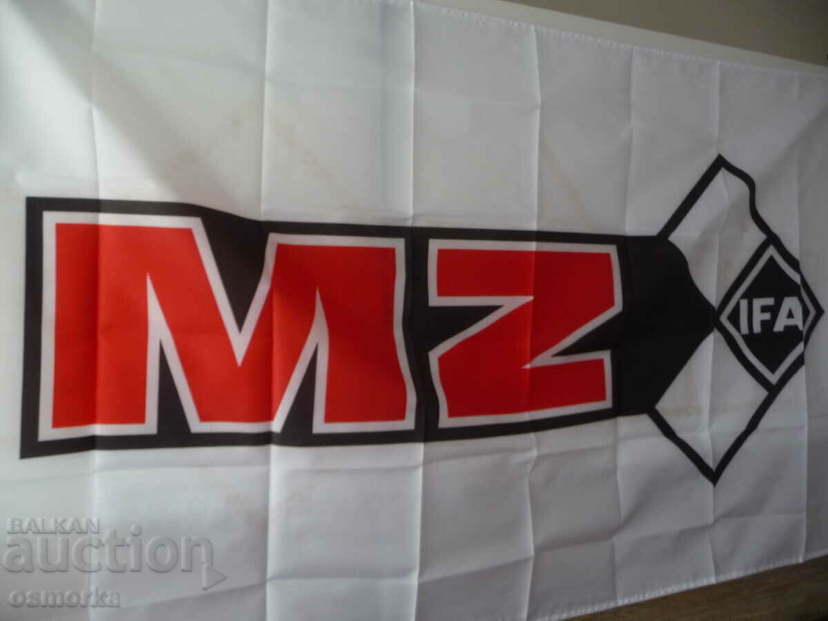 MZ flag flag IFA advertising bike GDR motorcycles old retro with price 25.00 BGN | € 12.78 MZ flag flag IFA advertising bike GDR motorcycles old retro with price 25.00 BGN | € 12.78