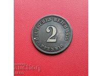 Germany-2 pfennig 1876 A-Berlin