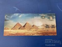 Ticket to the Pyramids of Giza, Egypt.