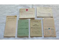 MNH HEALTH CARE DOCUMENTS NR BULGARIA LOT 6 NUMBERS