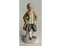 PORCELAIN STATUETTE FIGURE MAN HEALTHY