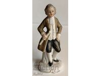 PORCELAIN STATUETTE FIGURE MAN HEALTHY