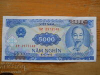 5000 Dong 1991 - Vietnam (UNC)