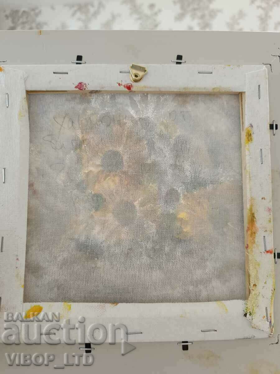 Artist, HARMONY OF PAINTS, oil paints, canvas, frame - 5