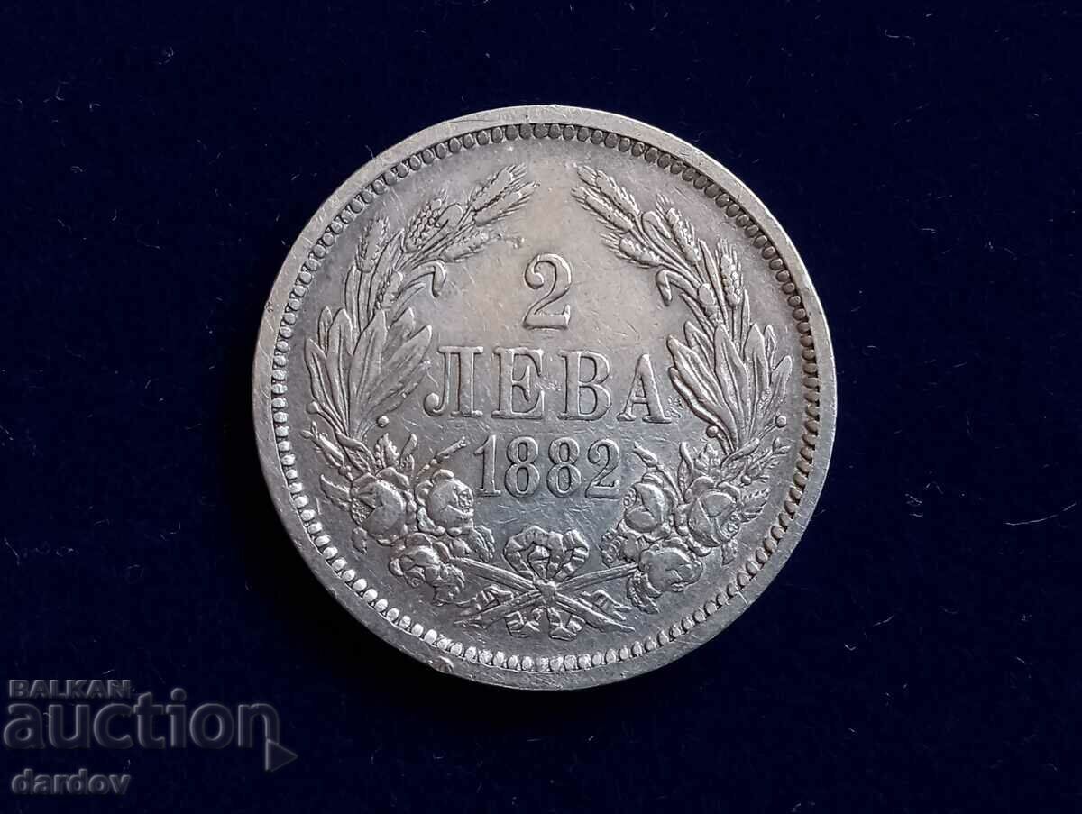 Bulgaria 2 BGN 1882