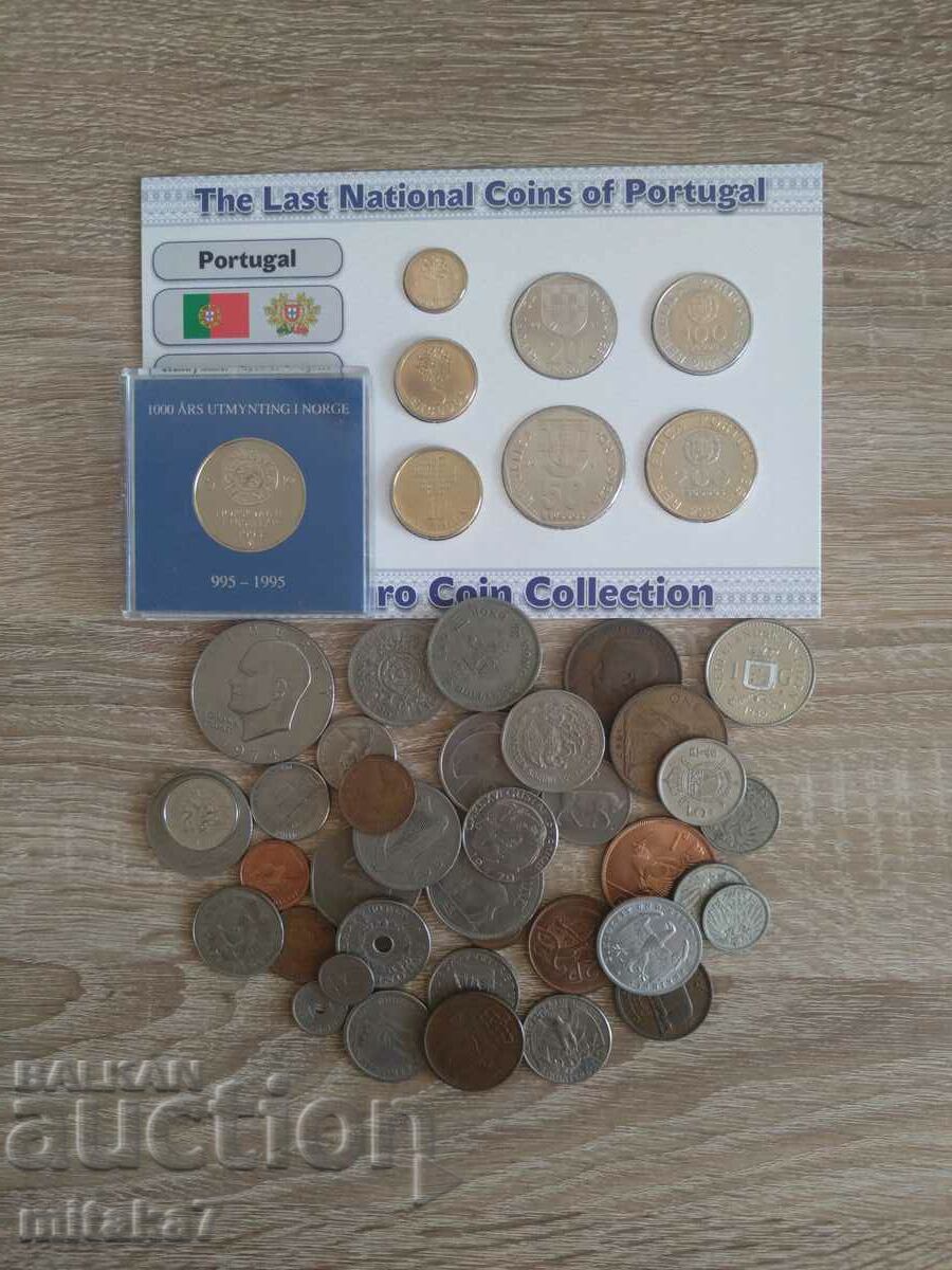 Lot of coins, misc