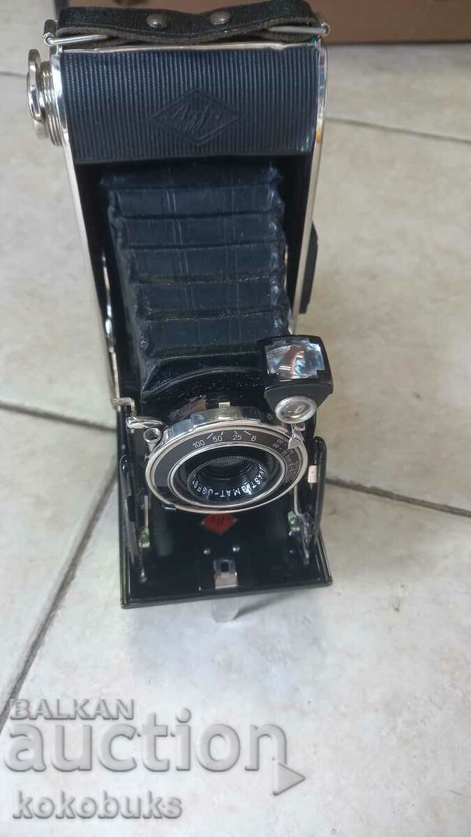 Old bellows camera