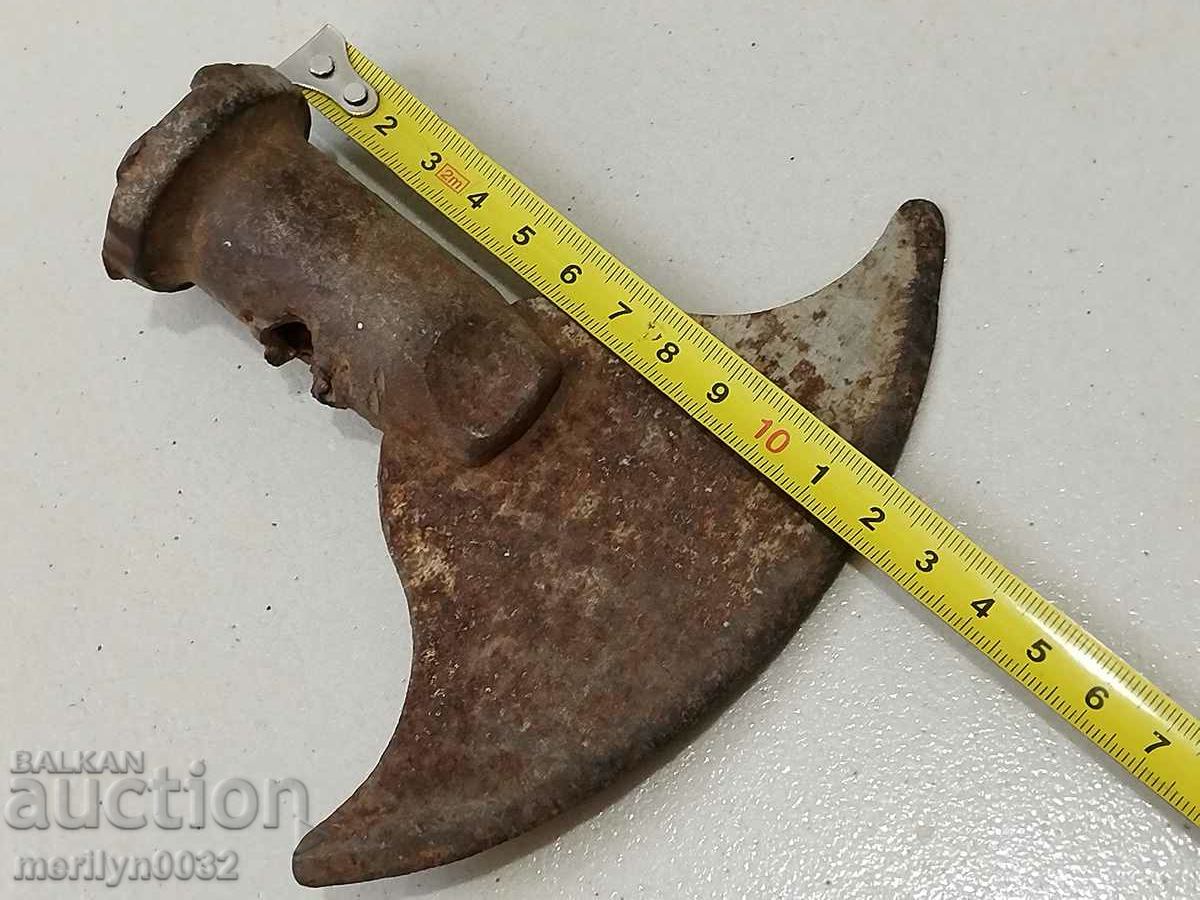 Old hatchet satyr ax without sap - 5 Old hatchet satyr ax without sap - 5