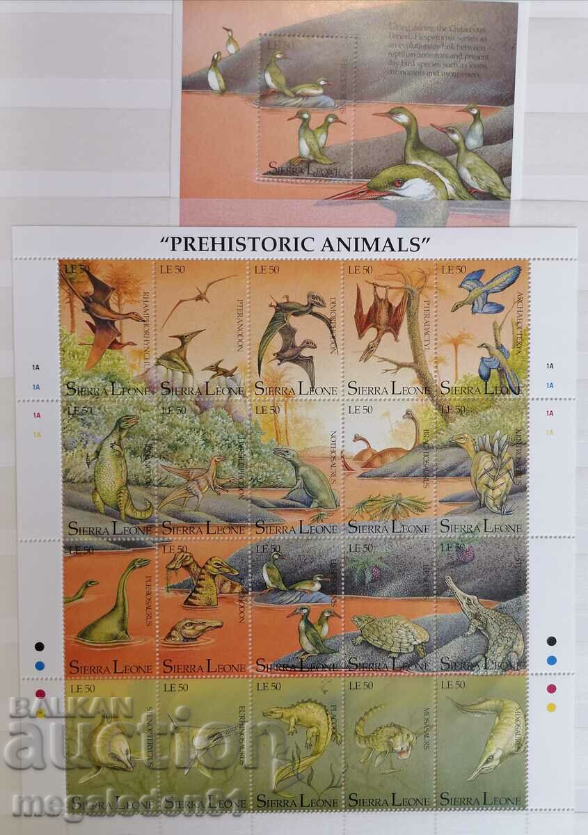 Sierra Leone - prehistoric fauna