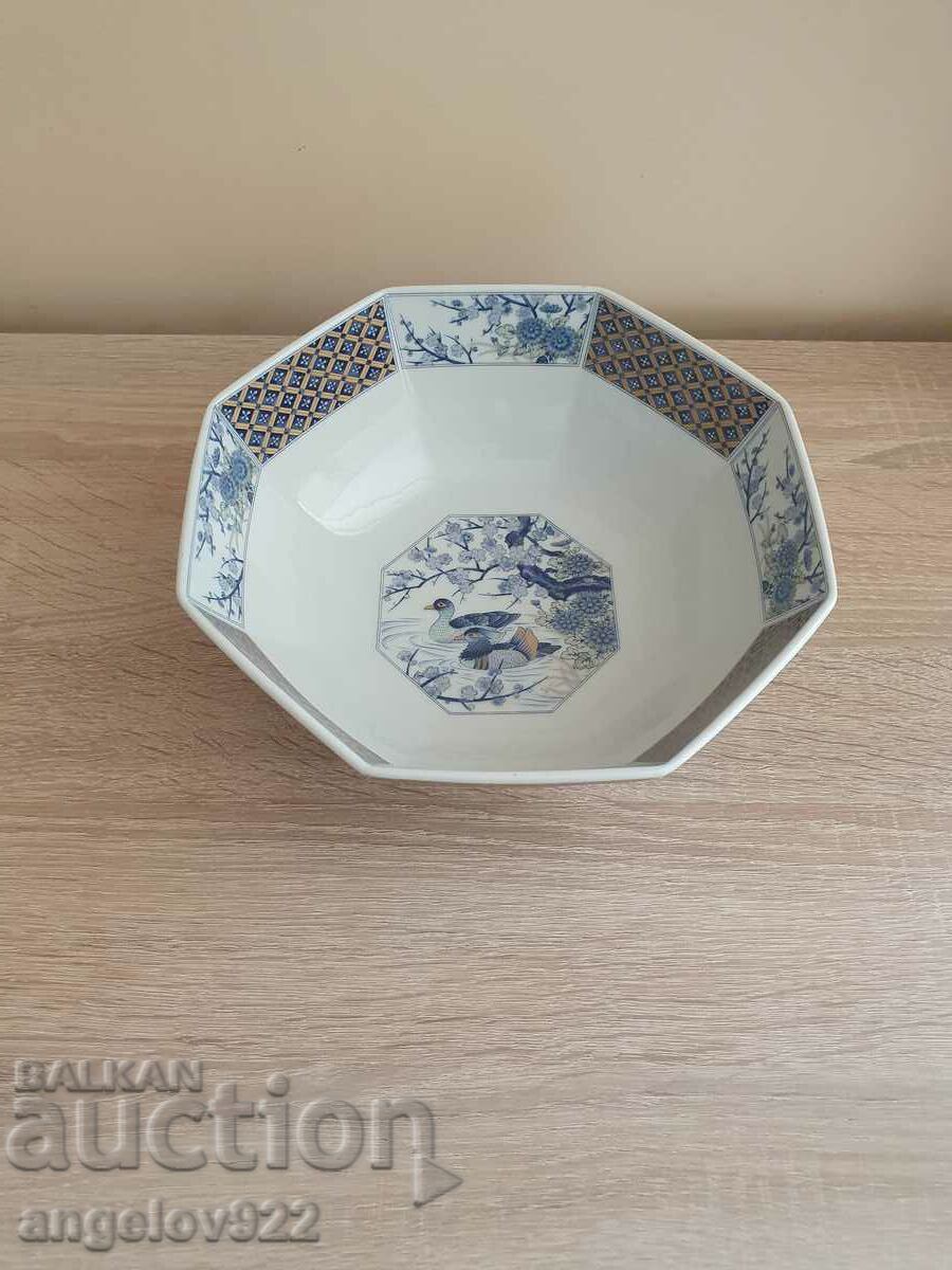 ROYAL GARDEN deep porcelain bowl