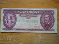 100 forints 1989 - Hungary ( VG )