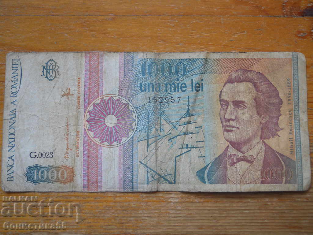 1000 lei 1991 - Romania ( G )