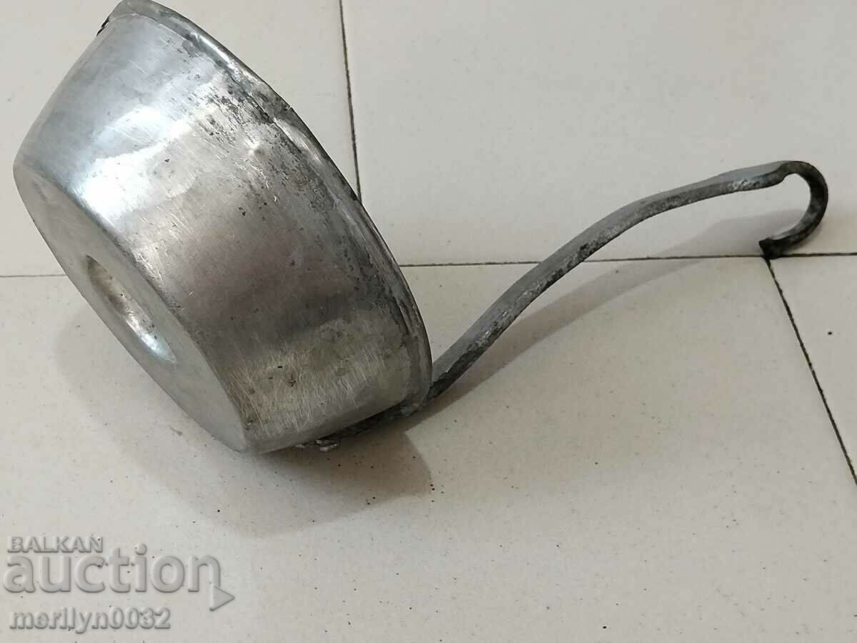 Old copper ladle for a copper tap, copper vessel kishkil cap with price 69.00 BGN | € 35.28 Old copper ladle for a copper tap, copper vessel kishkil cap with price 69.00 BGN | € 35.28