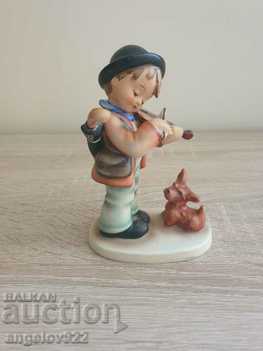 Old German porcelain figure statuette