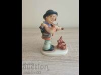 Old German porcelain figure statuette