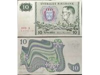 Sweden 10 Kronor 1979 Pick 52r Ref 9714