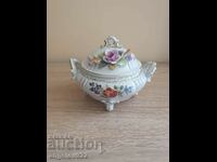 German porcelain bowl with lid PMP 1817